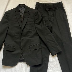 Boys Size 10 Ralph Lauren Black 2 piece Suit